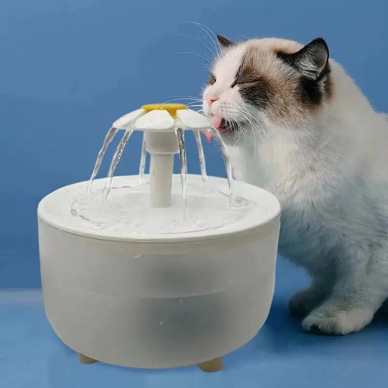Automatic Pet Water Fountain – Ultra-Quiet USB Filtered Cat Drinking Dispenser